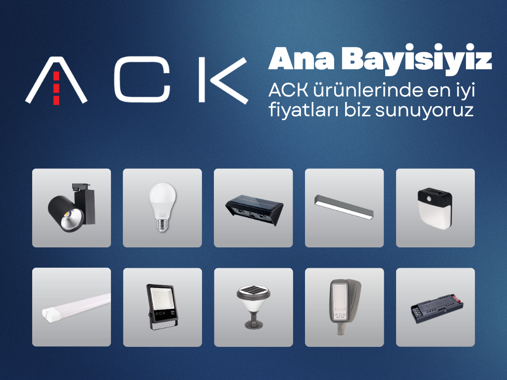 ACK Aydınlatma Ürün Ailesi Rehberi