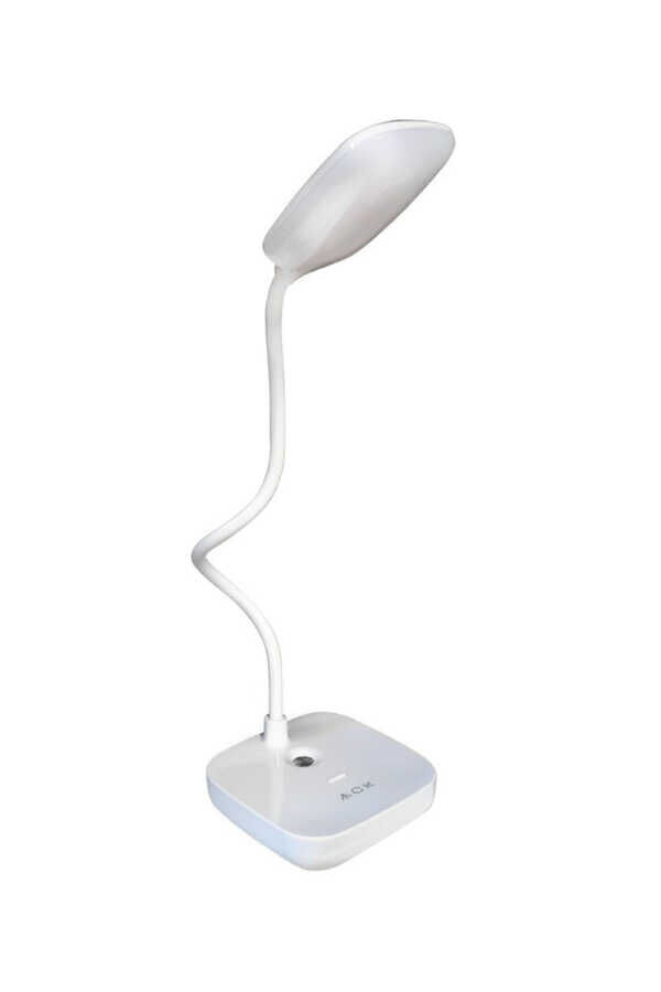 ACK AF11-10017 Led Masa Lambası Şarjlı Dimli Dokunmatik Beyaz Kasa