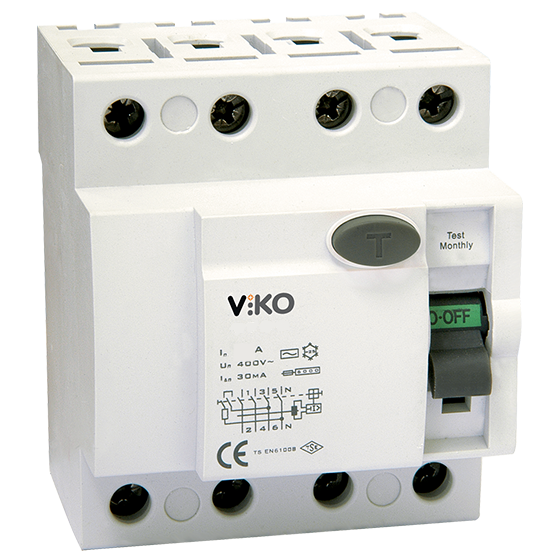 VİKO VELR-30 Kaçak Akım Algılama Rölesi 30MA-30A 5sn