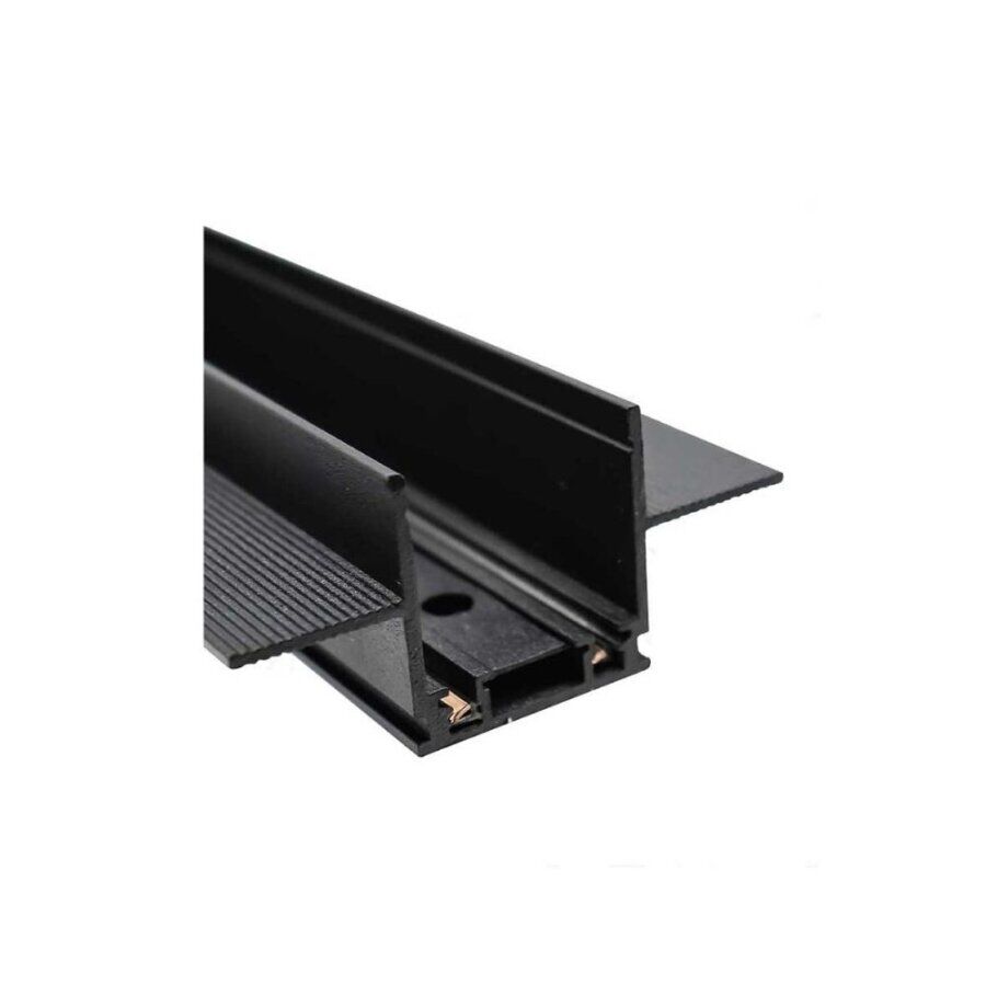 ACK AD45-90002 2m Siyah Sıva Altı Slim Magnet Rayı