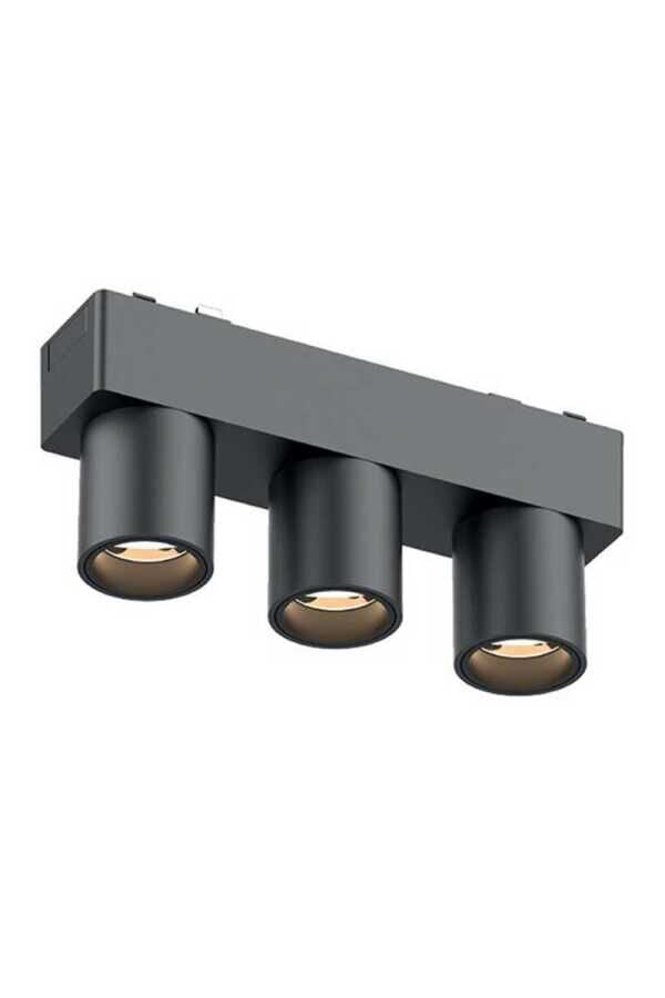 ACK AD45-05501 6W Slim Magnet Üçlü Ray Spot Armatür 3000K Günışığı