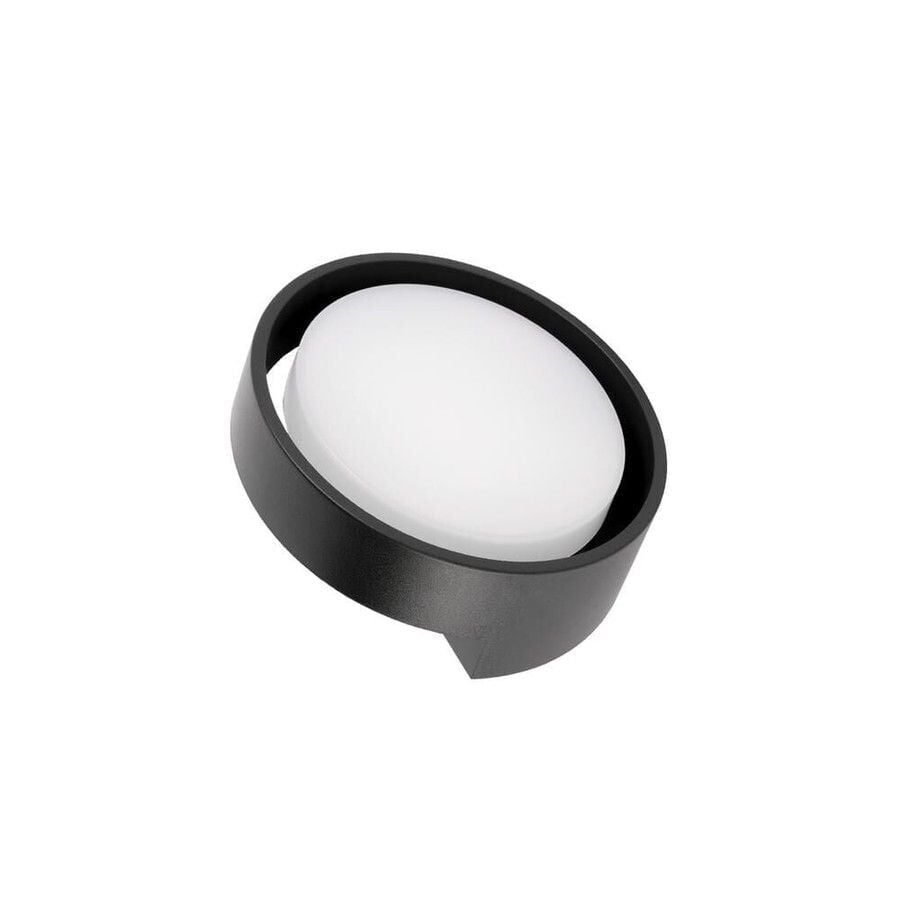 ACK AT10-61201 12W 3000K Gün Işığı Siyah LED Duvar Apliği IP65