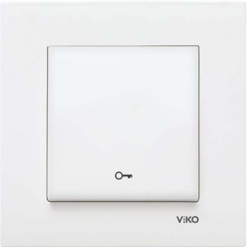 VİKO Karre/M Krem Kapı Otomatiği Mekanizma+Düğm/Kapak