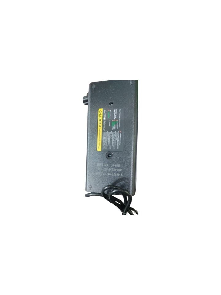 ZMLİ 60 Volt 50-80 Amper Şarj Cihazı - Devre Kesicili, Tam Otomatik (E-Bike Uyumlu)