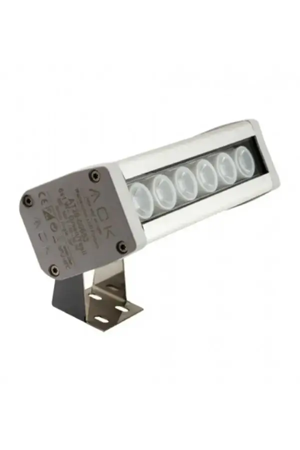 ACK AT20-00683 6W Amber IP65 18 cm Led Wallwasher