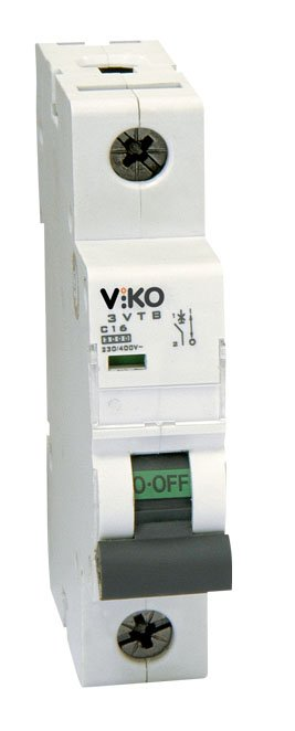 VİKO 4VTB-1B63 Otomatik Sigorta 1X63A 4,5kA B TİPİ