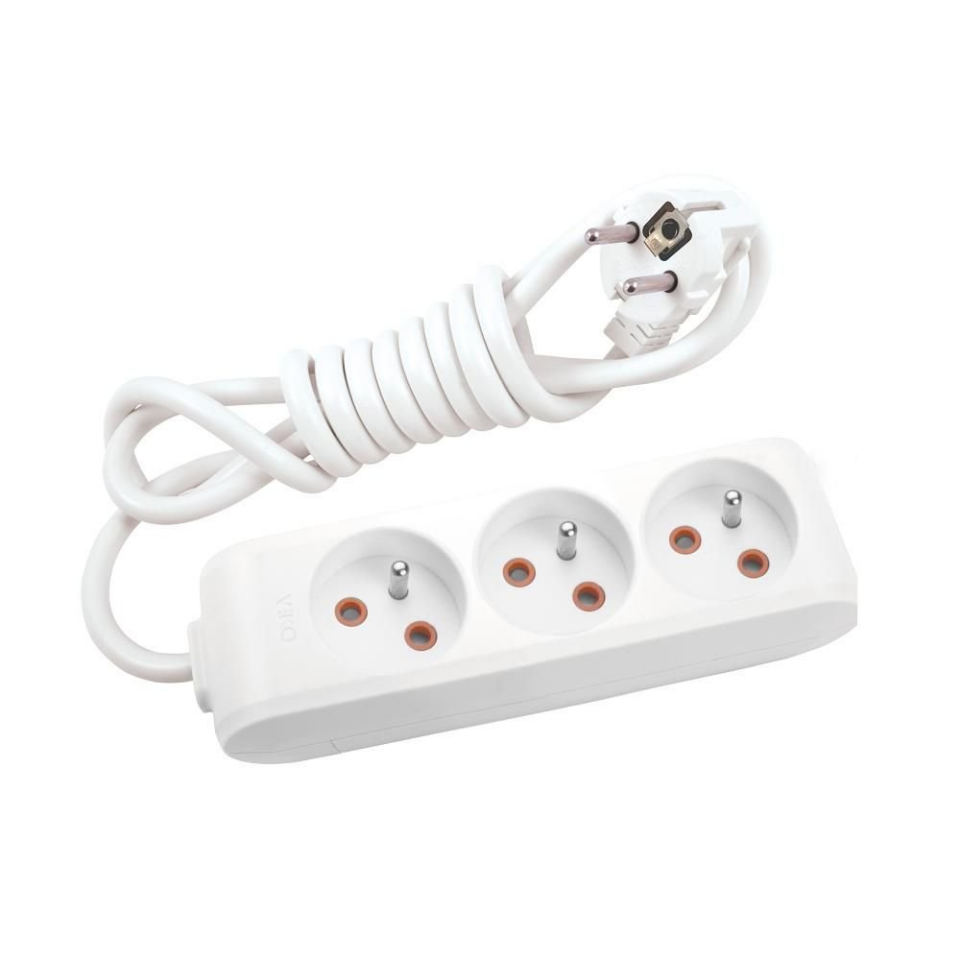 VİKO Multi-Let 3lü Topraklı Ç.K Ups 2mt Priz