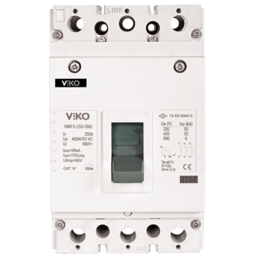 VİKO VMF1-100-4-SN2 25kA 4K Kompakt Şalter 25kA 4x100A