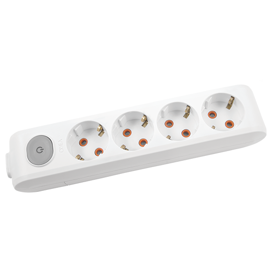 VİKO Multi-Let 4lü Topraklı ÇK Anahtarlı Klemensli Priz