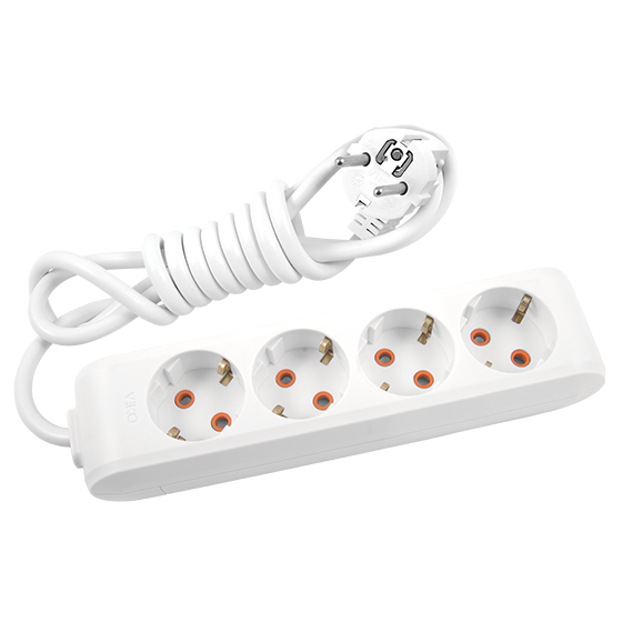 VİKO Multi-Let 4lü Topraklı Ç.K 2mt Priz