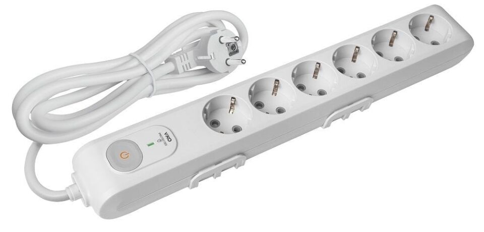 VİKO Multi-Let 6lı Şok Koruma Topraklı Ç.K 1,5mt Priz