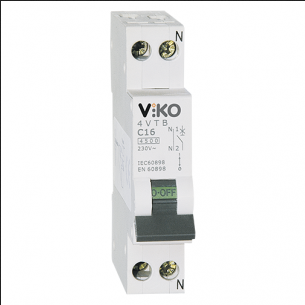 VİKO 4VTB-3C63 3X63A 4,5kA C Tipi Otomatik Sigorta