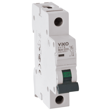 VİKO 4VTB-1B10 Otomatik Sigorta 1X10A 4,5kA B TİPİ