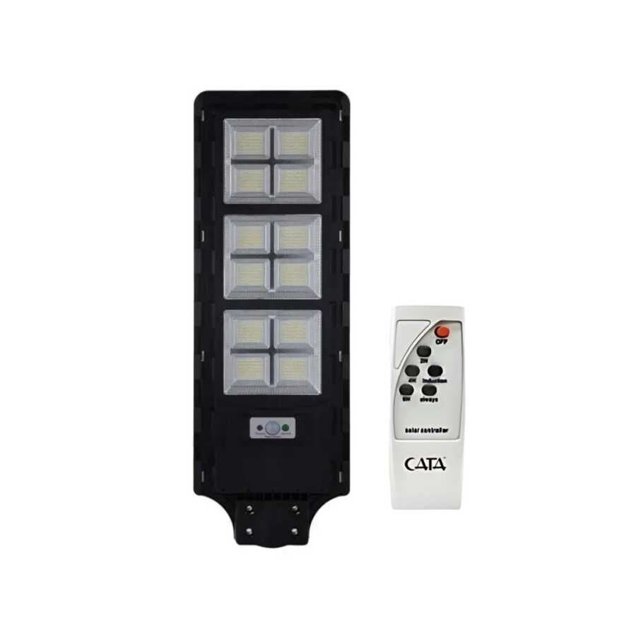 Cata CT-4642 300w Led Solar Sokak Armatürü 6400K Beyaz Işık Sensörlü (Kumandalı)