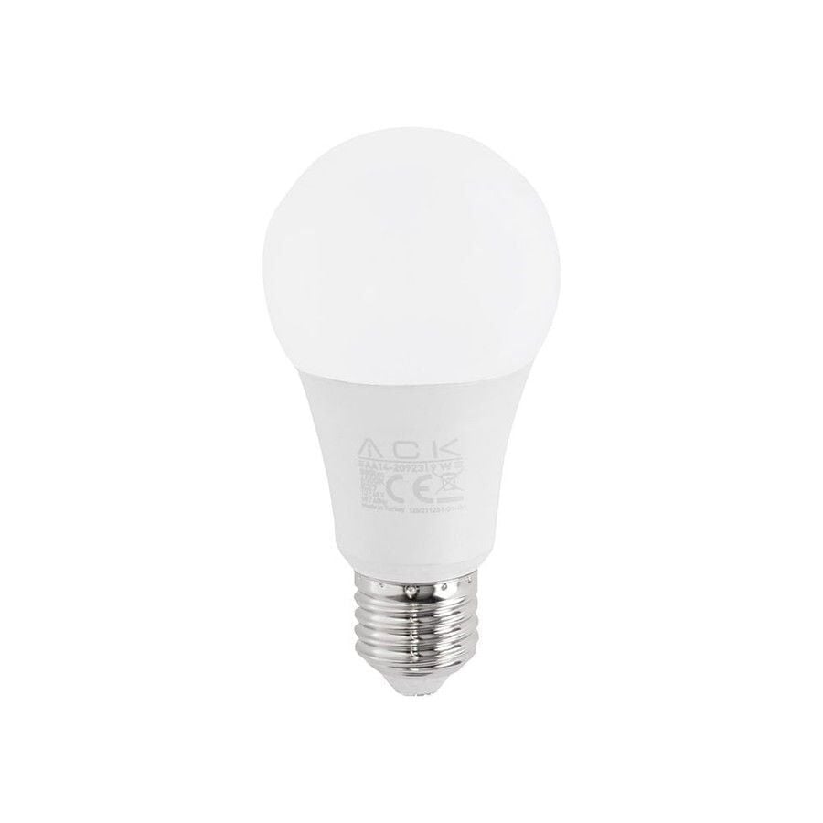 ACK AA14-01020 9W Dimlenebilir LED A60 Ampul 3000K