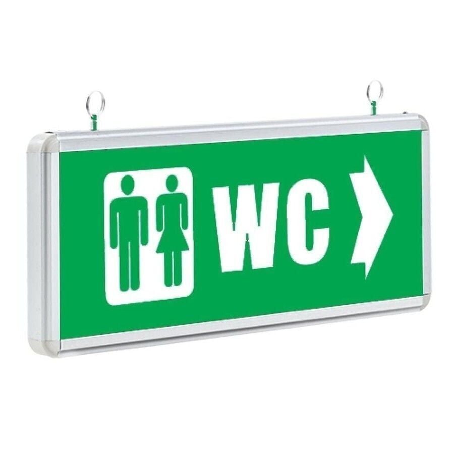 ACK AC14-00453 1W Şarjlı WC Sağ Yönlendirme Armatürü