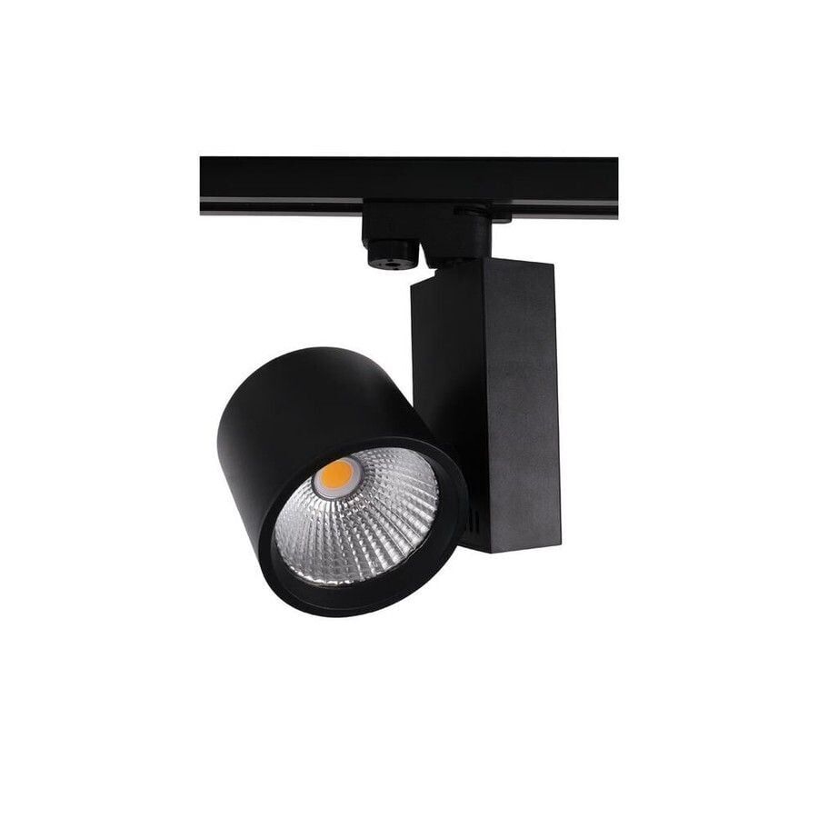 ACK AD30-04011 30W 4000K Naturel Beyaz COB LED Ray Armatür Siyah