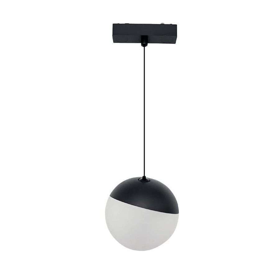 ACK AD45-08101 48V 6W SLIM MAGNET RAY ARMATÜR KÜRE SARKIT 10CM 3000K IP20 Beyaz