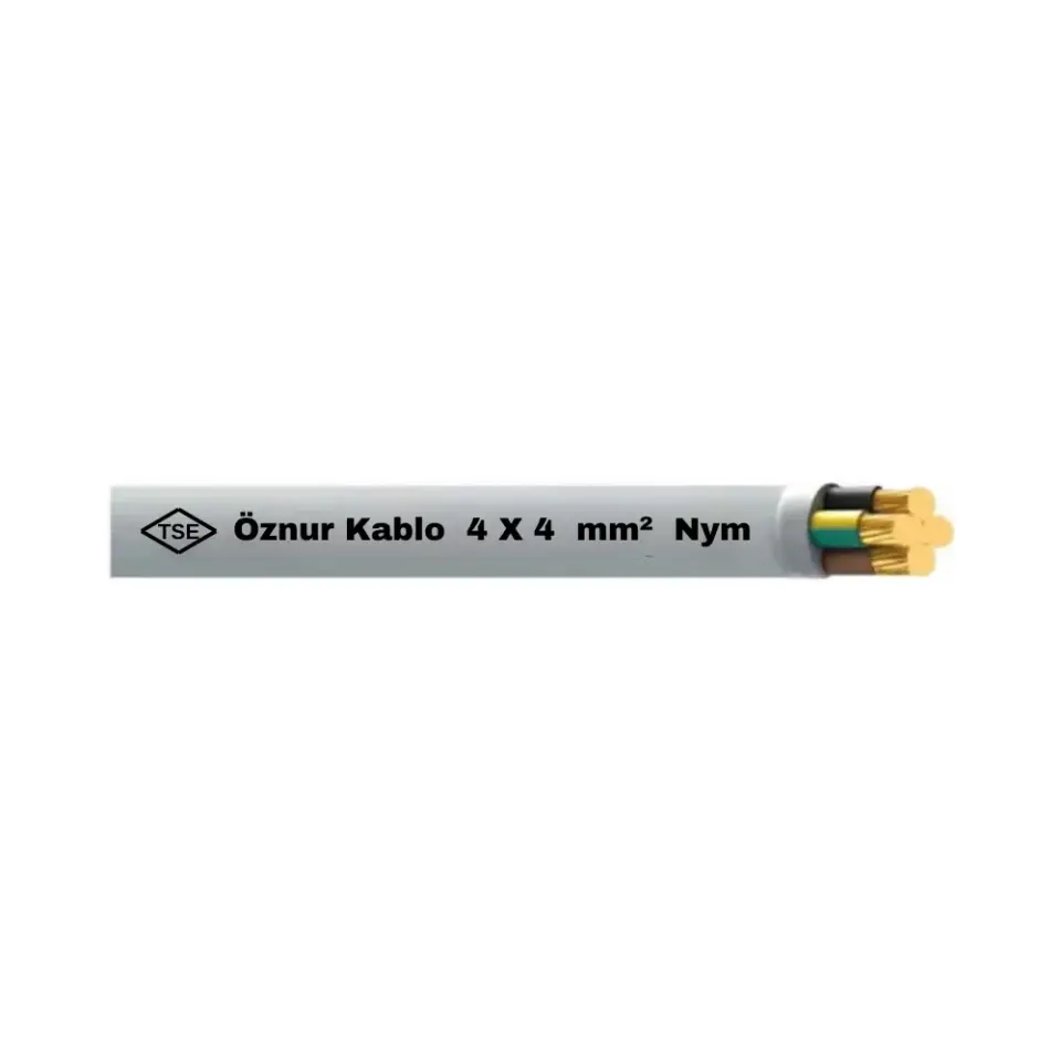 Öznur 4X4 mm NYM (Antigron) Kablo