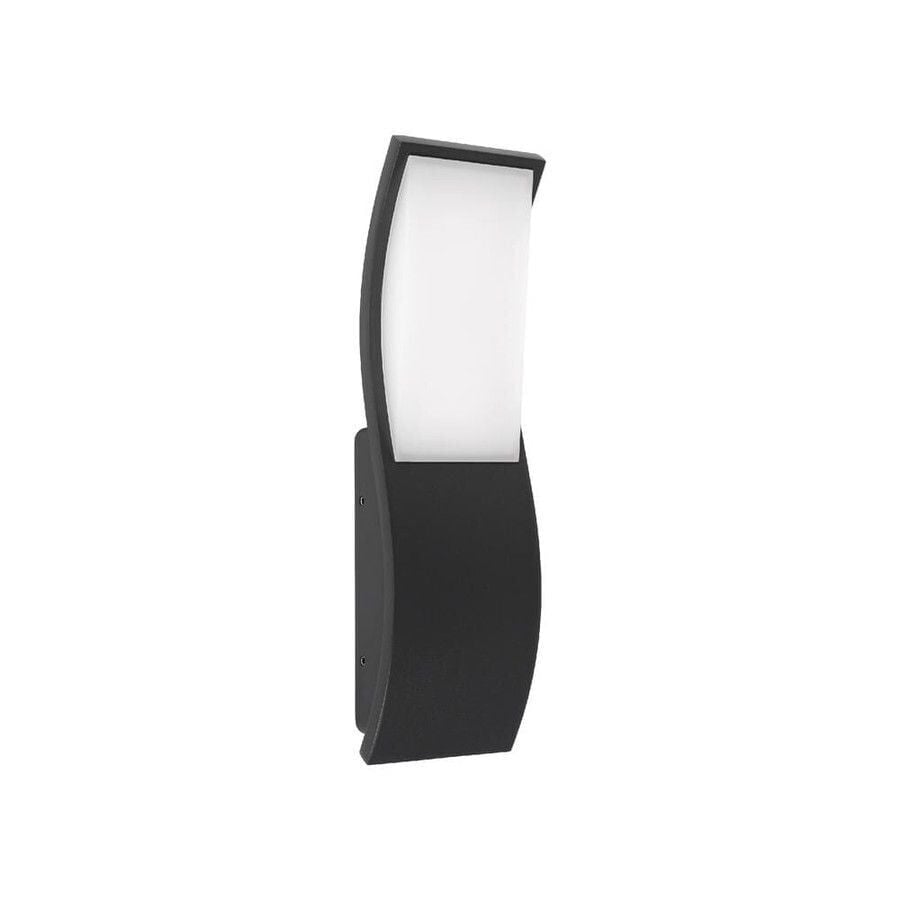 ACK AG40-01702 Norma 7W 3000K Gün Işığı Siyah Duvar Apliği IP65 Dış Mekan Apliği