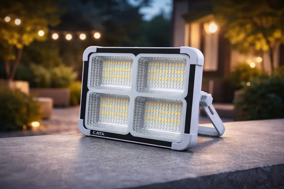 Cata CT-4698 200W Miami Solar Led Projektör Taşınabilir