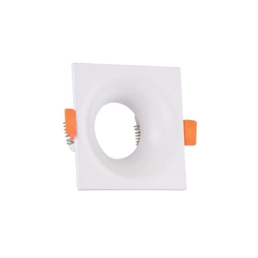 ACK AH03-04040 Terra Alüminyum Kare Spot Armatür Beyaz