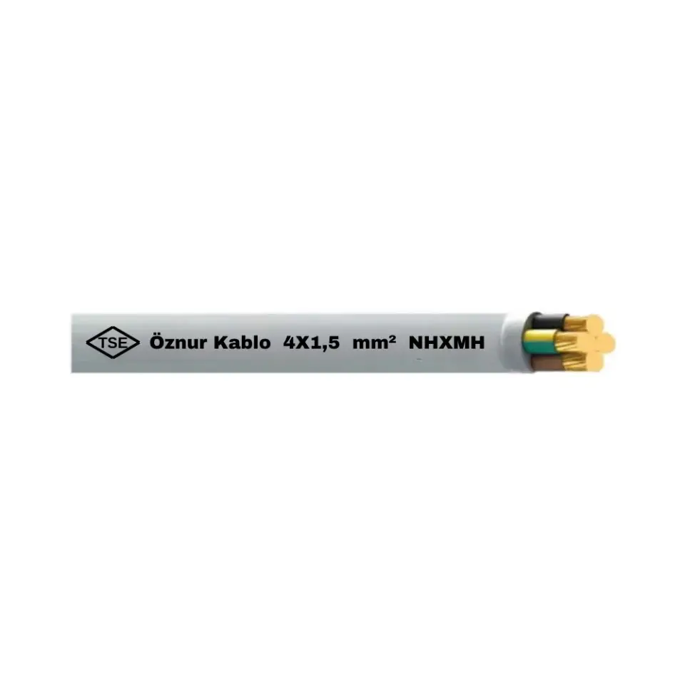 Öznur 4X1,5 mm NHXMH (Antigron) Kablo