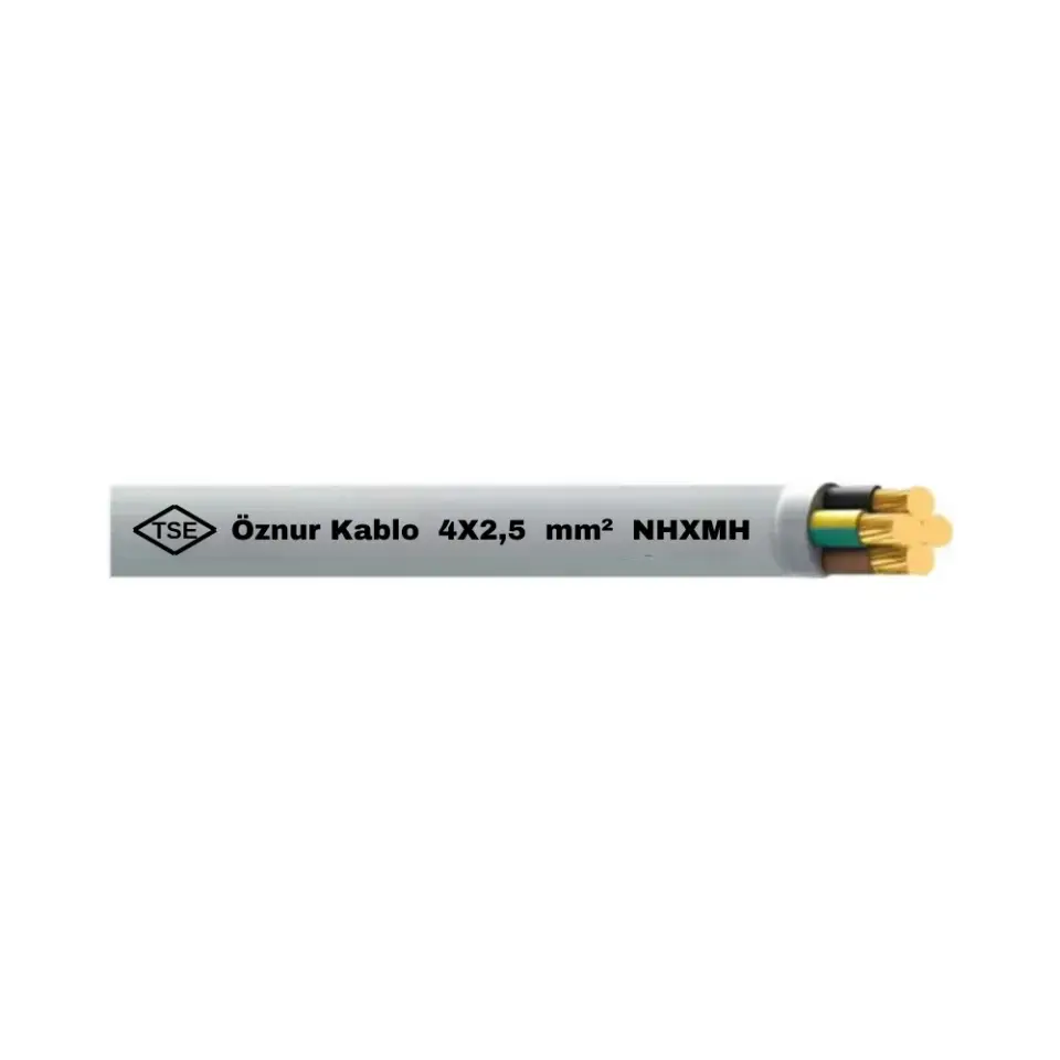 Öznur 4X2,5 mm NHXMH (Antigron) Kablo