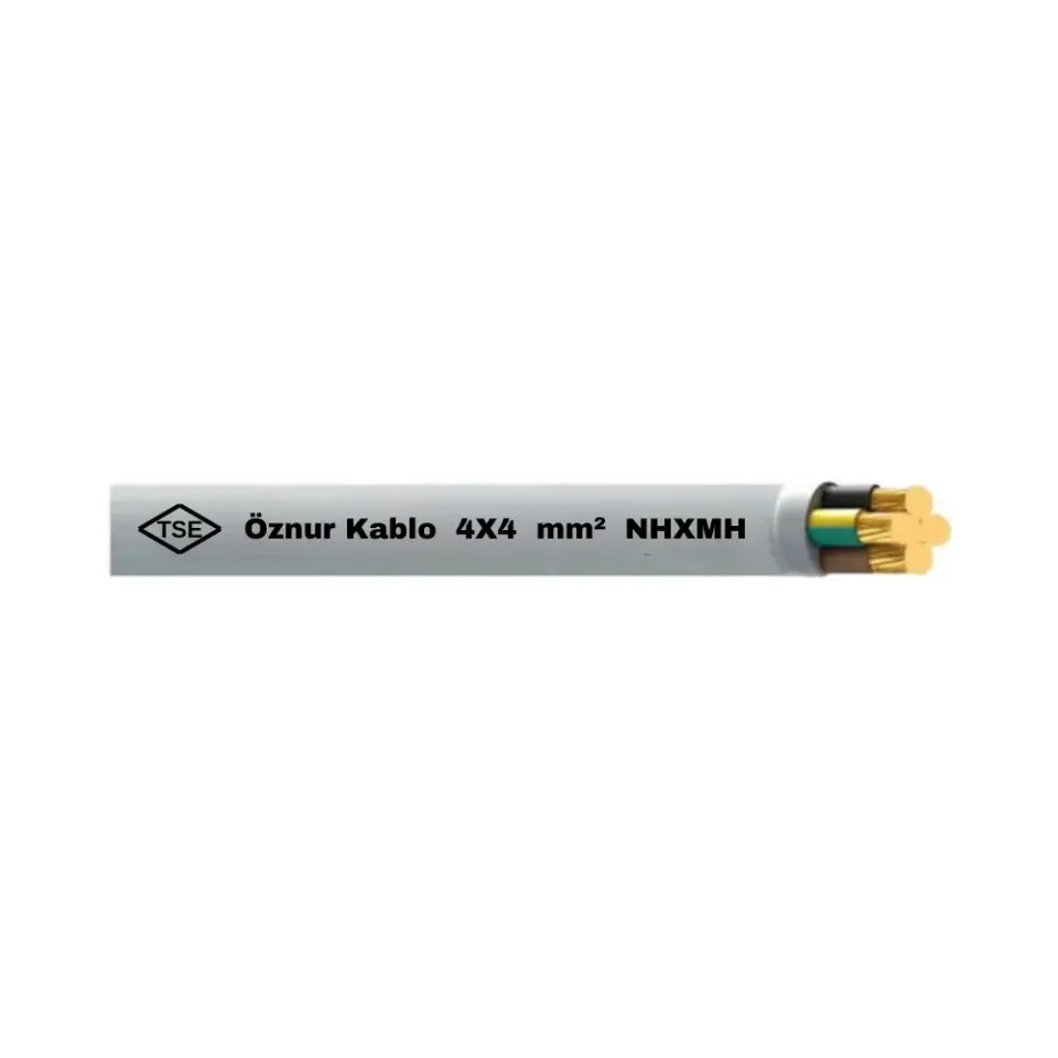 Öznur 4X4 mm NHXMH (Antigron) Kablo