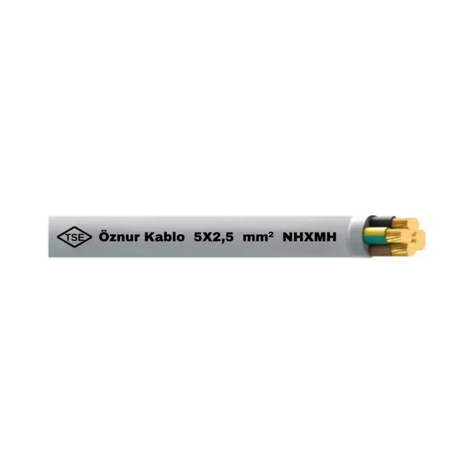 Öznur 5X2,5 mm NHXMH (Antigron) Kablo