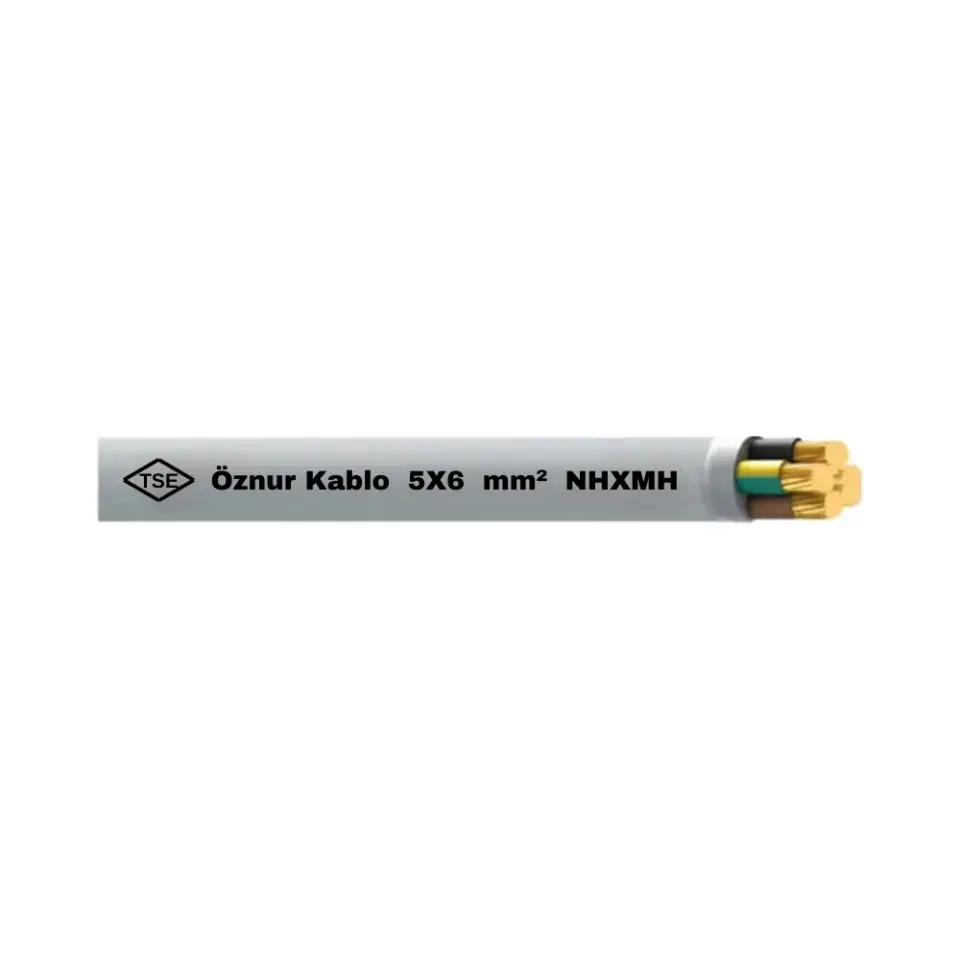 Öznur 5X6 mm NHXMH (Antigron) Kablo