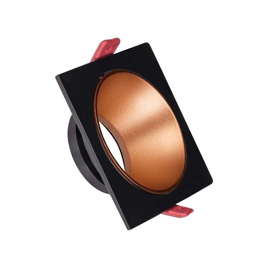 ACK AH03-07021 Siyah Kasa - Rose Gold (92x92) mm Alüminyum Pc Spot Armatür