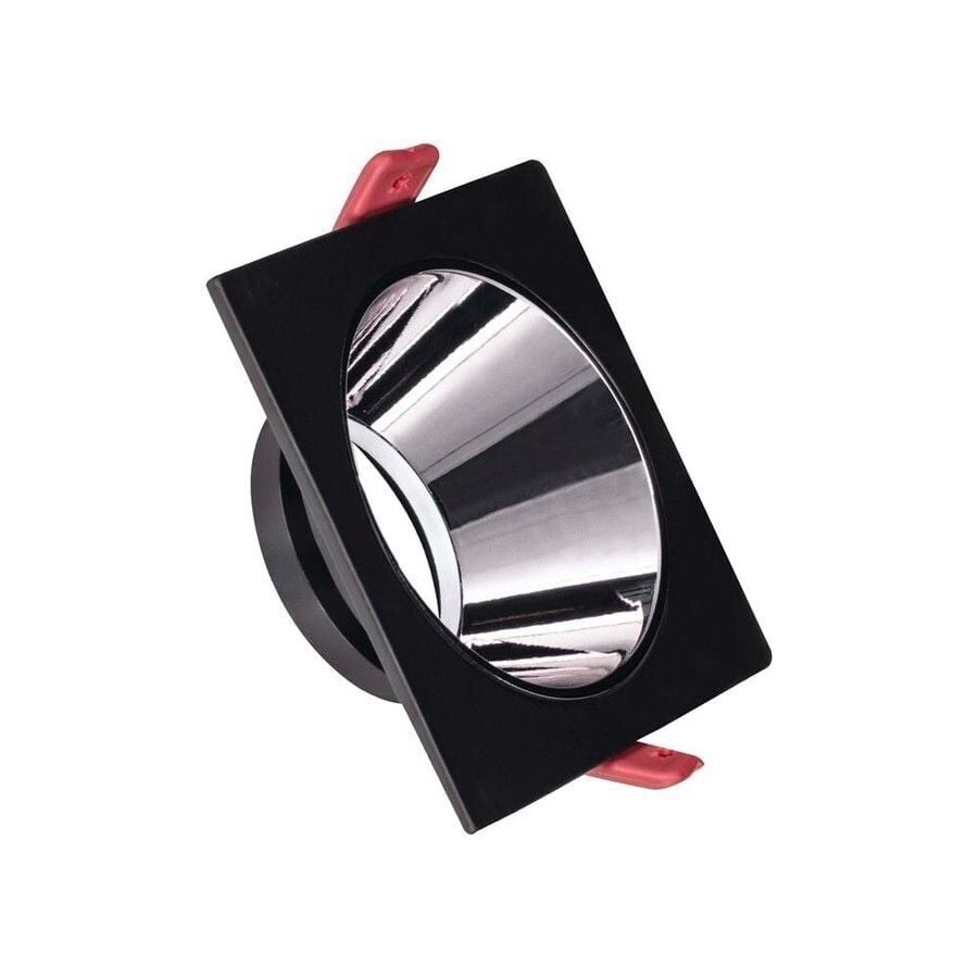 ACK AH03-07031 Siyah Kasa - Platin (92x92) mm Silver Alüminyum Pc Spot Armatür
