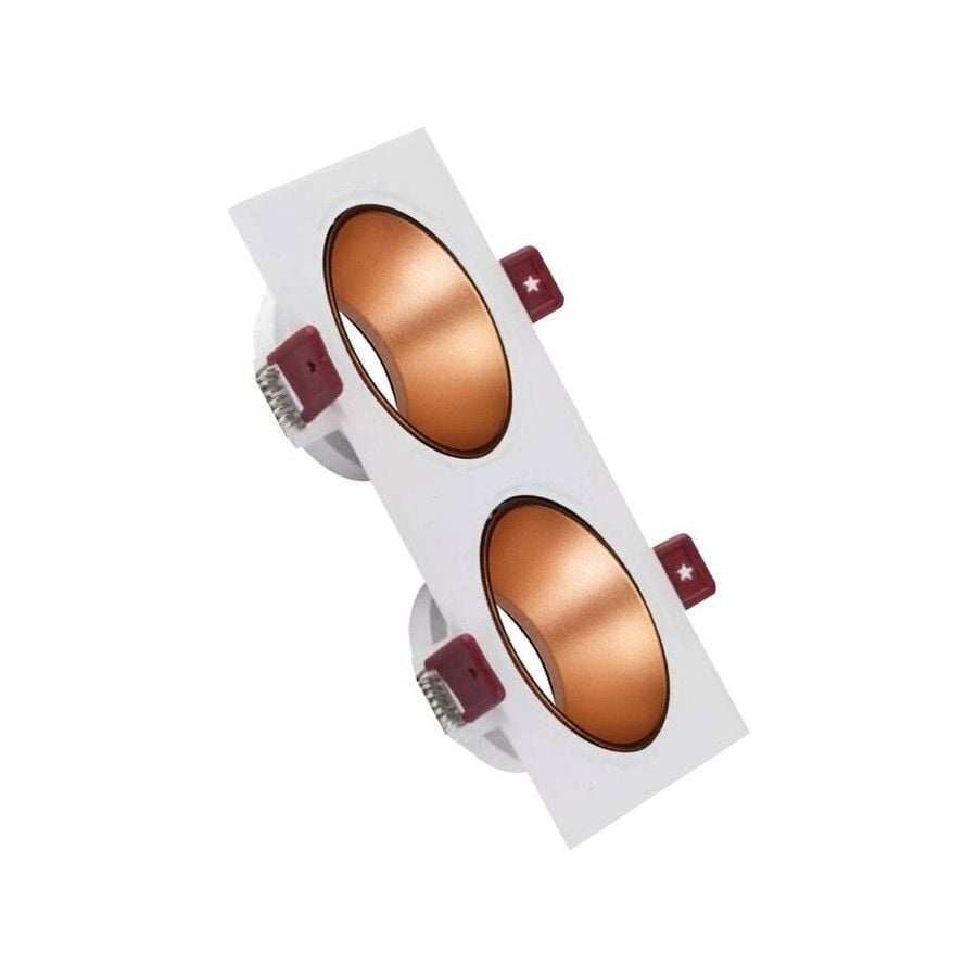 ACK AH03-07320 Beyaz Kasa - Rose Gold (172x92) mm Alüminyum Pc Spot Armatür