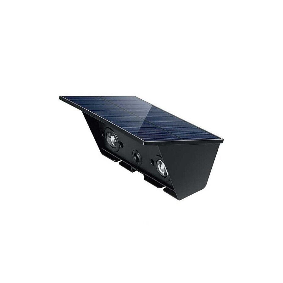 ACK AG60-09801 3000K Çift Yönlü Siyah Gövde Solar LED Bahçe Armatürü