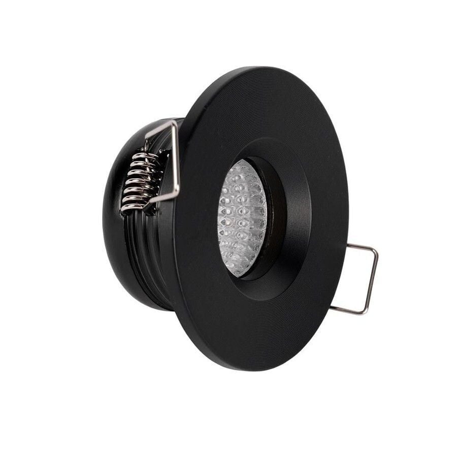 ACK AH06-00151 3W Yeşil Sıva Altı LED Spot Armatür Siyah