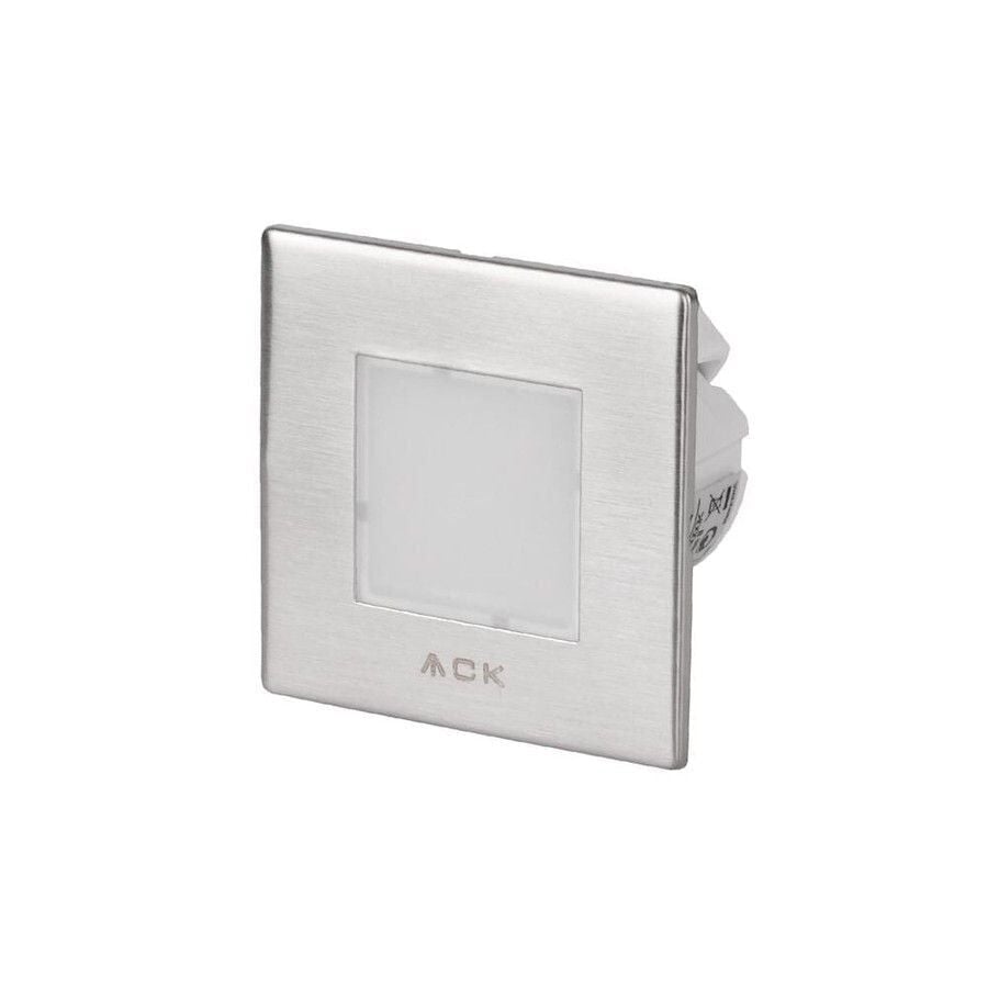 ACK AH07-00964 LED 1,5W Mavi Işık 7,75 cm x 7,75 cm x 5,3 cm Merdiven-Duvar Armatürü
