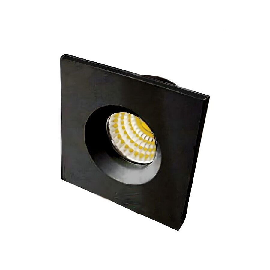 ACK AH07-01701 3W 3000K Günışığı Siyah Kasa Sıva Altı LED Spot Armatür