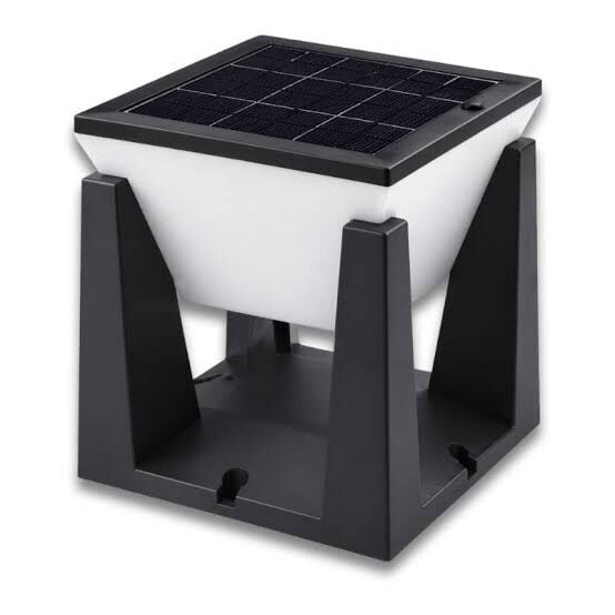 CATA CT 7313 Nepal 50W Solar Set Üstü Led Bahçe Armatürü 6500K Beyaz Işık