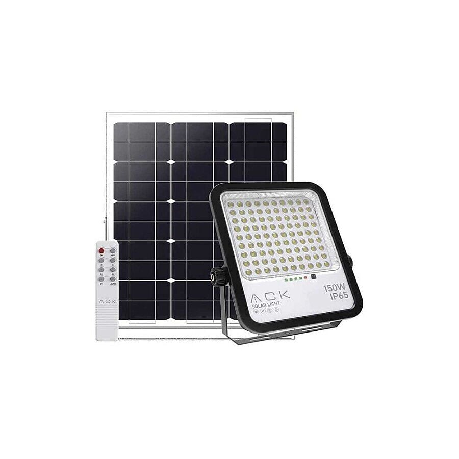 ACK AT65-19432 Solar Projektör, 150W IP65 6500K Beyaz Lensli