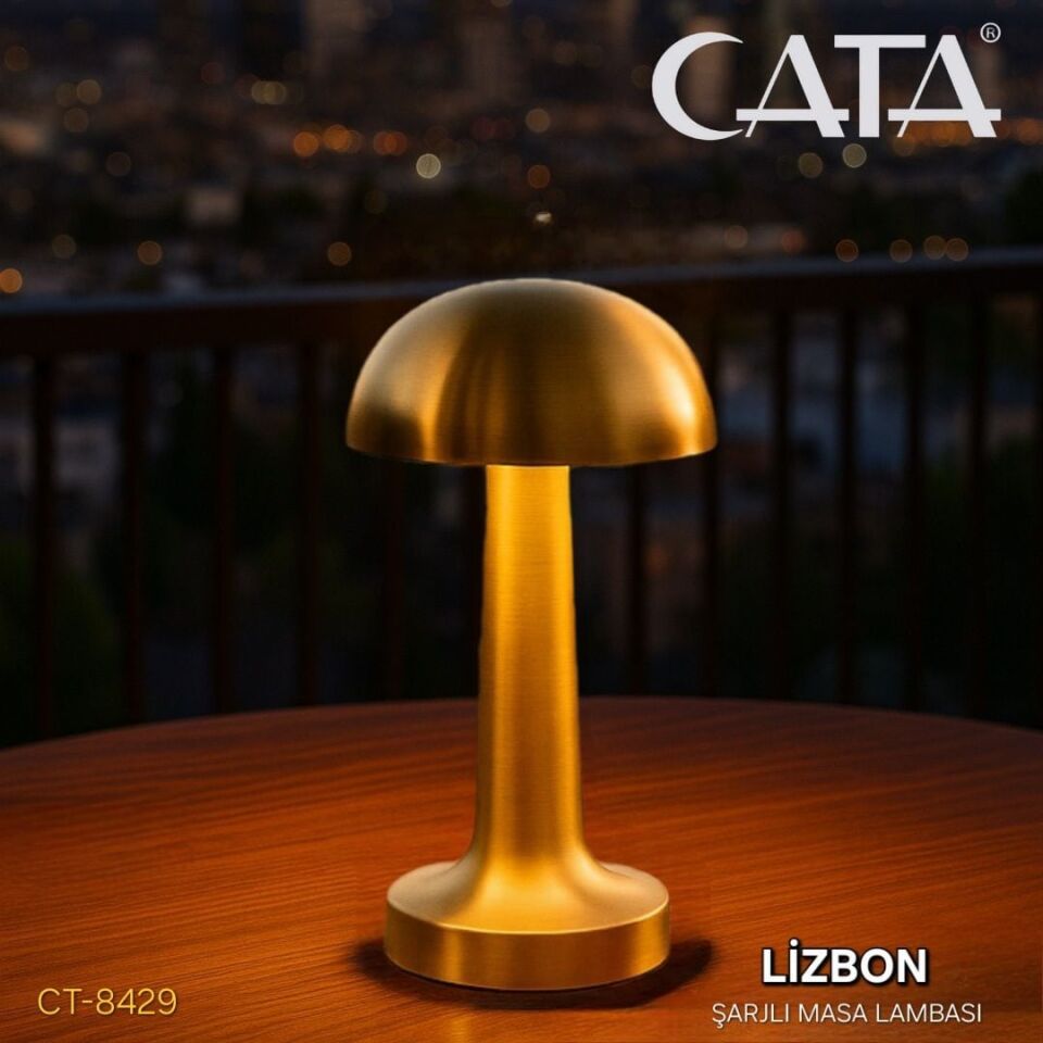 Cata CT-8429 Lizbon Şarjli Masa Lambasi