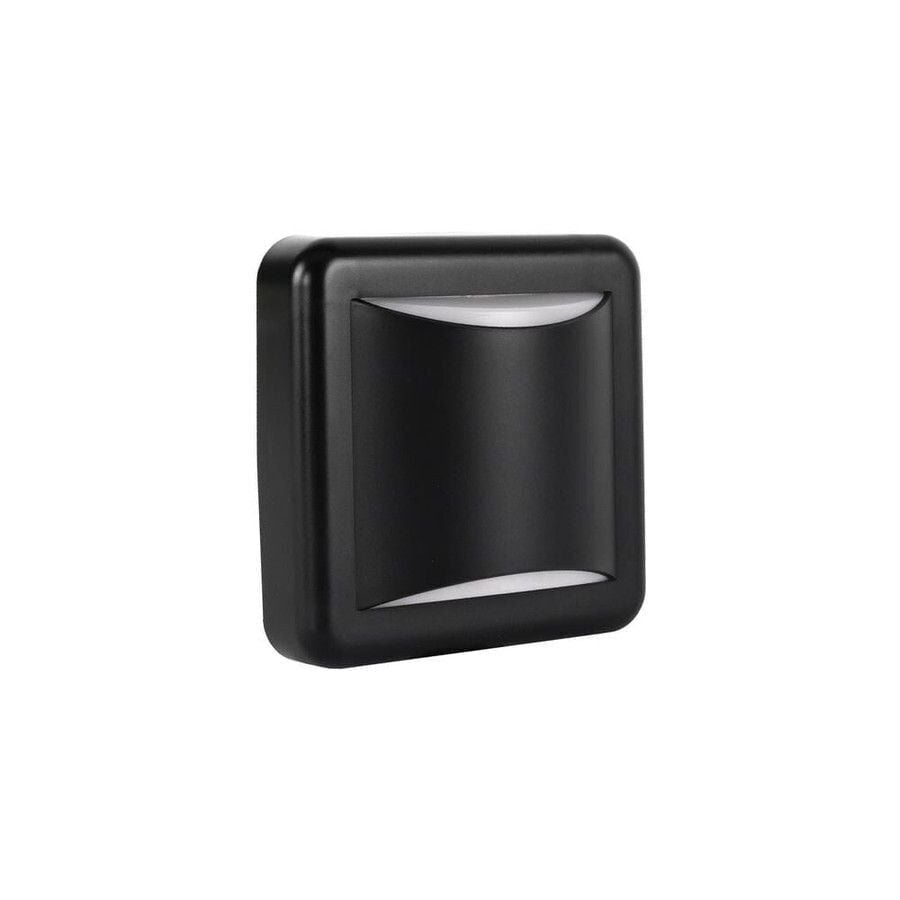ACK AH07-05101 4W 3000K 14 cm X 5,1 cm LED Duvar Apliği IP44 Siyah Dış Mekan Apliği