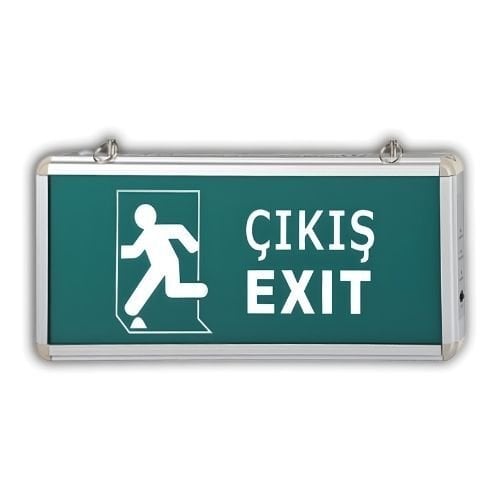 Cata CT-9166 3w Exit Çikiş Armatürü Ledli 3 Saat Akülü