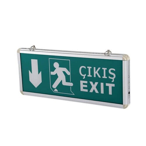 Cata CT-9167 3w Exit Çikiş Armatürü Ledli 3 Saat Akülü