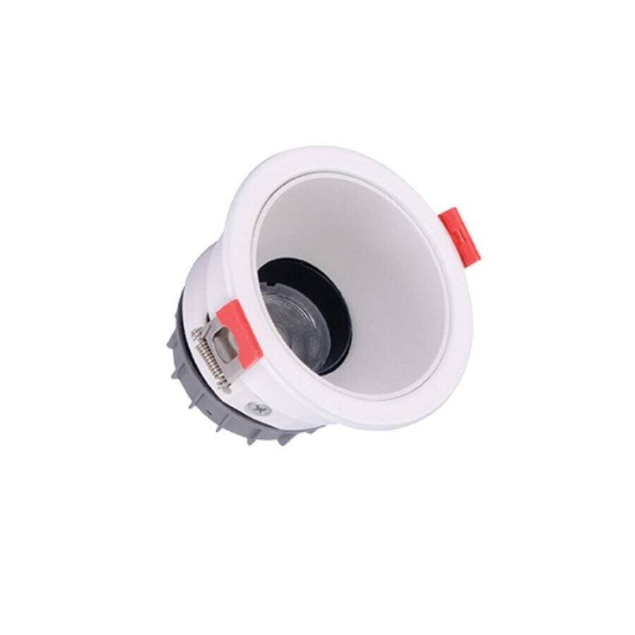 ACK AD01-15010 5W 4000K Ilık Beyaz Reflektörlü Beyaz Kasa Led Spot