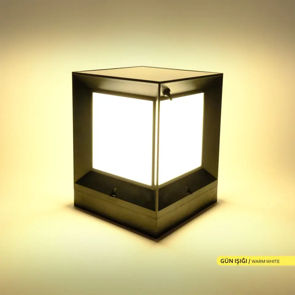 ACK AG60-08801 3000K Günışığı Solar LED Bahçe Armatürü