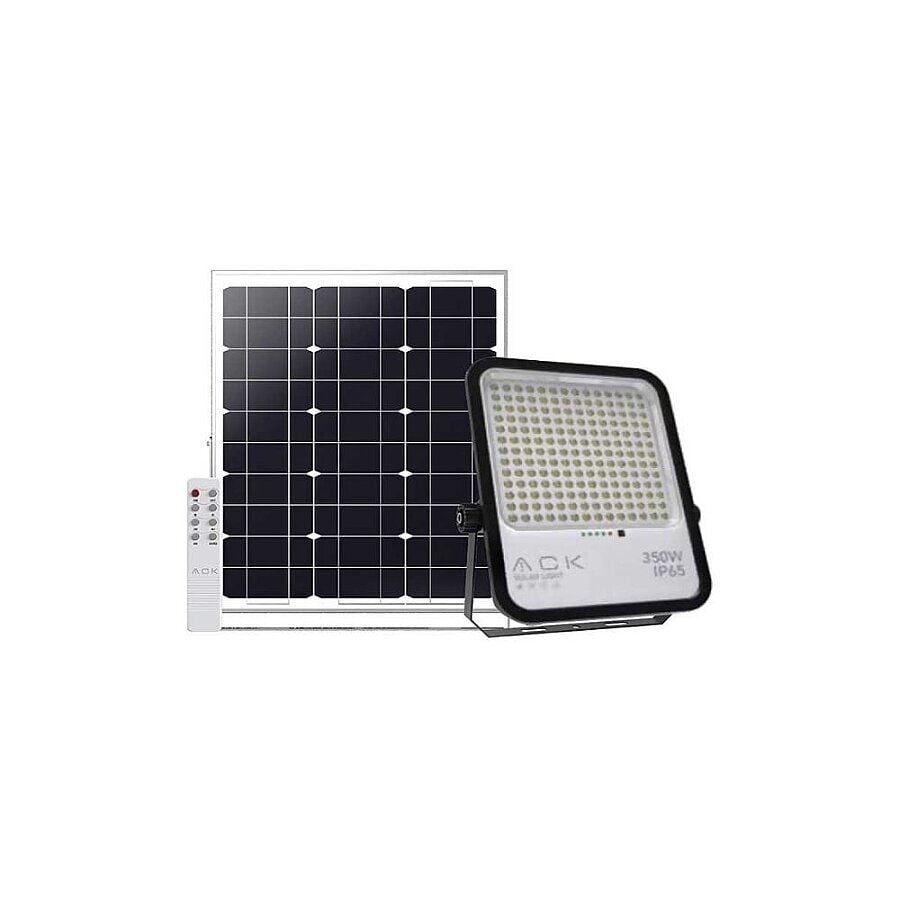 ACK AT65-19832 Solar Projektör, 350W IP65 6500K Beyaz Lensli