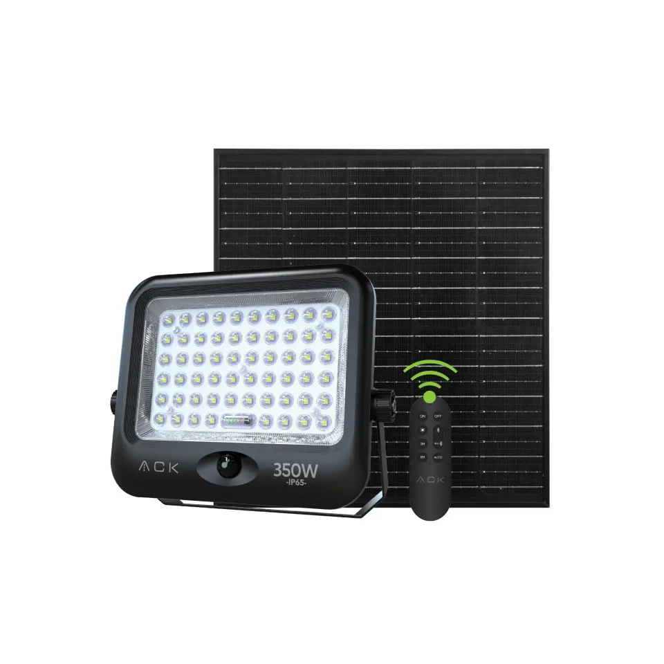 ACK AT65-19832 Solar Projektör, 350W IP65 6500K Beyaz Lensli