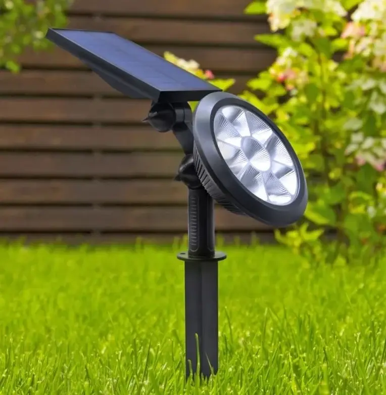 Cata Ct-7321 Mila Solar Kazıklı Güneş Enerjili Bahçe Armatürü 18W RGB