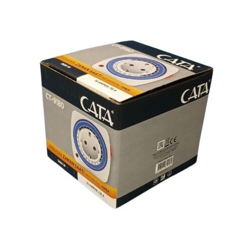 Cata CT-9180 3680W Zaman Ayarlı Mekanik Priz